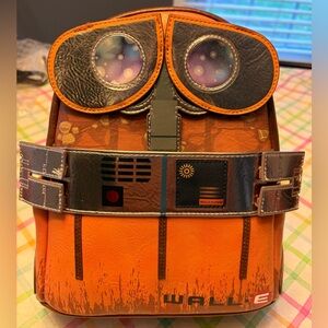 Loungefly Orange Pixar WALL-E Themed Backpack